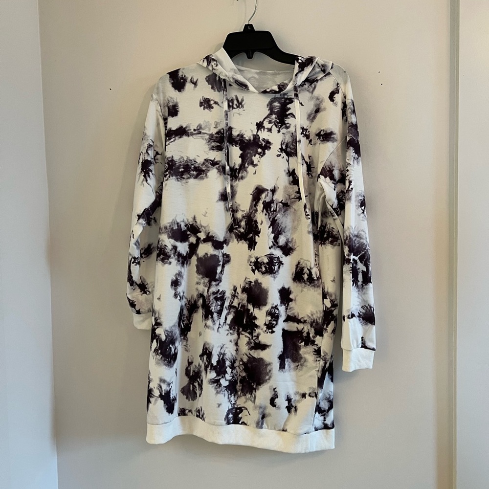 Tie-Dye sweatshirt dress